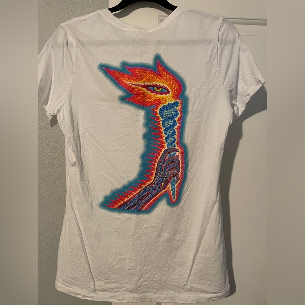 TOOL band 'Olympic / L.A.' White T-Shirt | Ladies 2XL - Picture 3 of 4